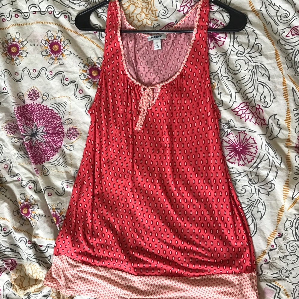 Coral/Salmon Old Navy tank